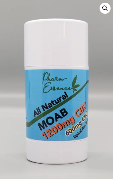 MOAB topical pain relief stick — Pharm Essence, 1200mg CBD and 600mg CBG