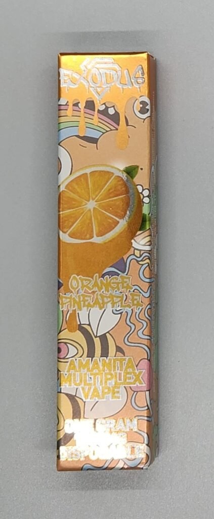 Exodus Amanita Multiplex 1g Disposable Vape Orange Pineapple