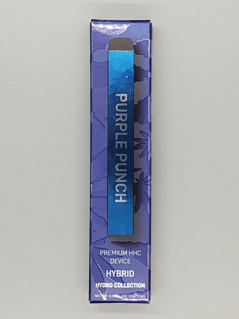 Hydro HHC 1g Disposable Vape Pen Purple Punch