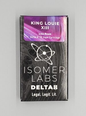 Isomer Labs Live Rosin Delta 8 1g Vape Cart King LouieXIII OG Kush