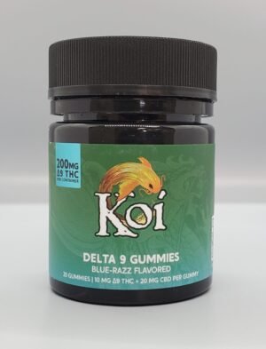 Koi Delta 9 THC Gummies 20ct Blue-Razz