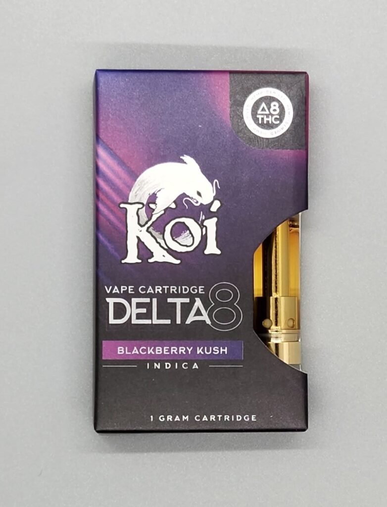 Koi Delta 8 1g Vape Cart  Blackberry Kush