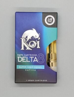Koi Delta 8  1g Vape Cart Super Sour Diesel