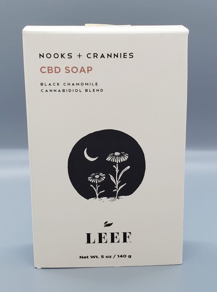 Leef Organics CBD Soap Black Chamomile
