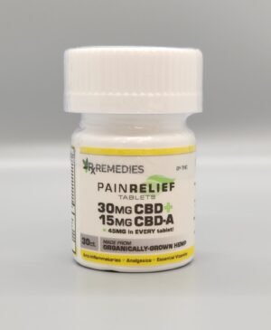 Rx Remedies CBD/CBDA Pain Relief Tablets 45mg 30ct