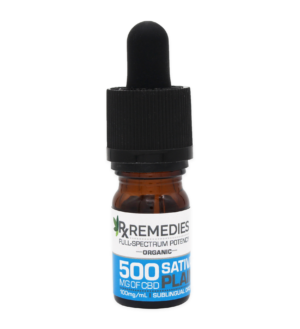 Sublingual drops Sativa 500mg 5ml Plain