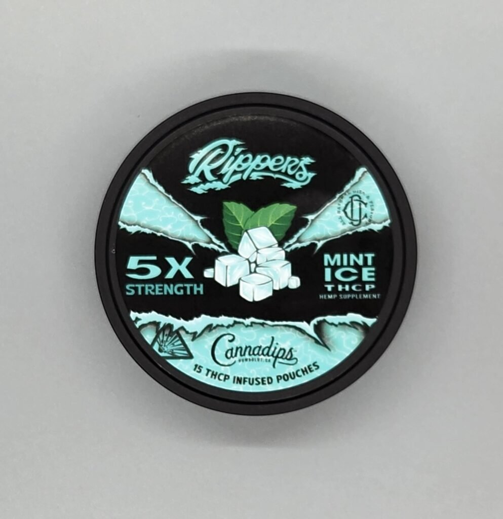 Cannadips Rippers 112.5mg THCP 15ct Mint Ice