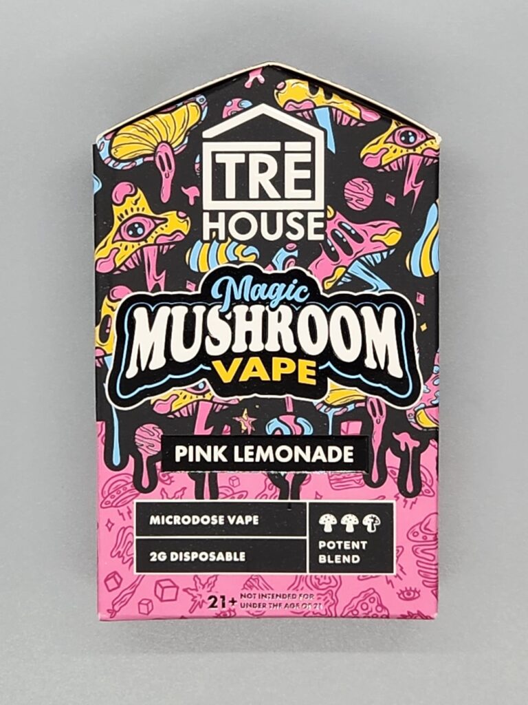Tre House Magic Mushroom Vape 2g Pink Lemonade