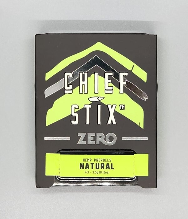 Chief Stix Zero 7ct 3.5g Pre rolls Natural