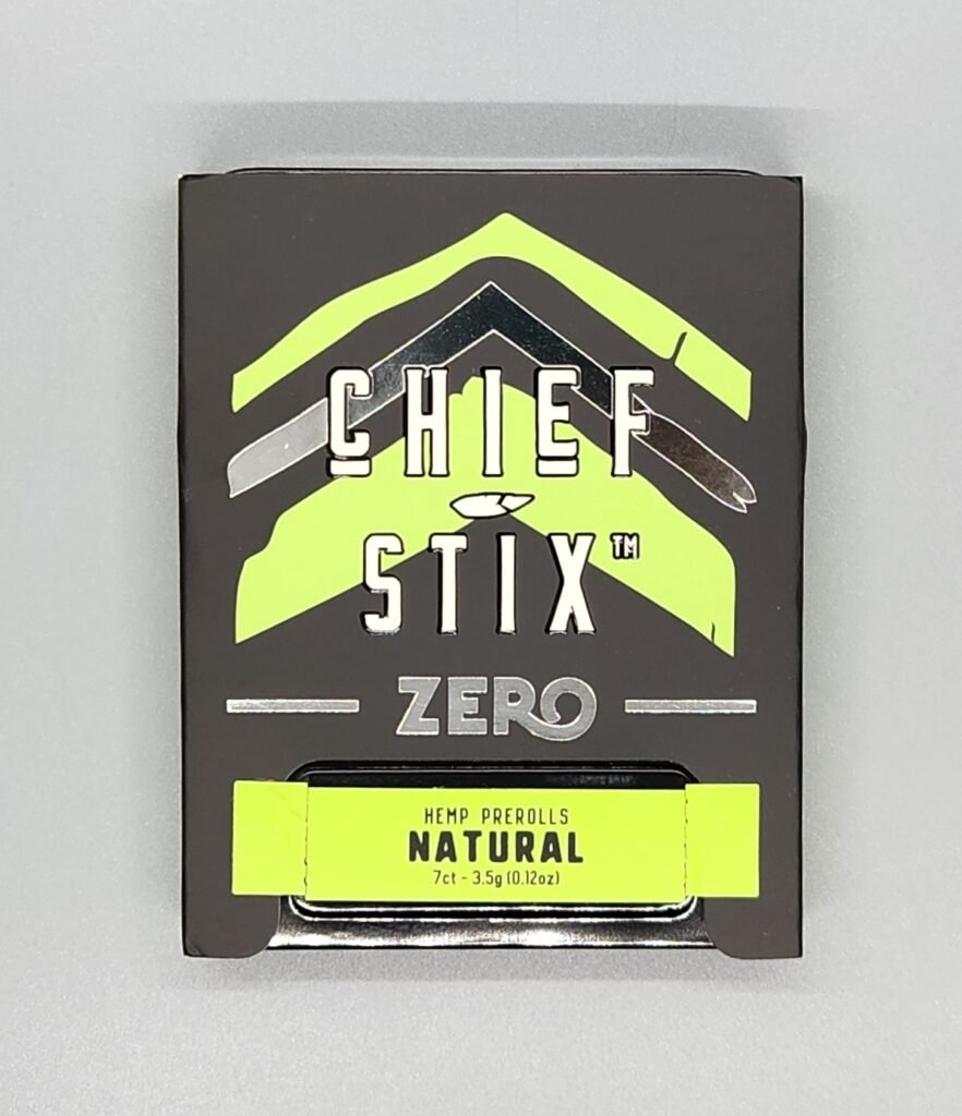 Chief Stix Zero 7ct 3.5g Pre rolls Natural
