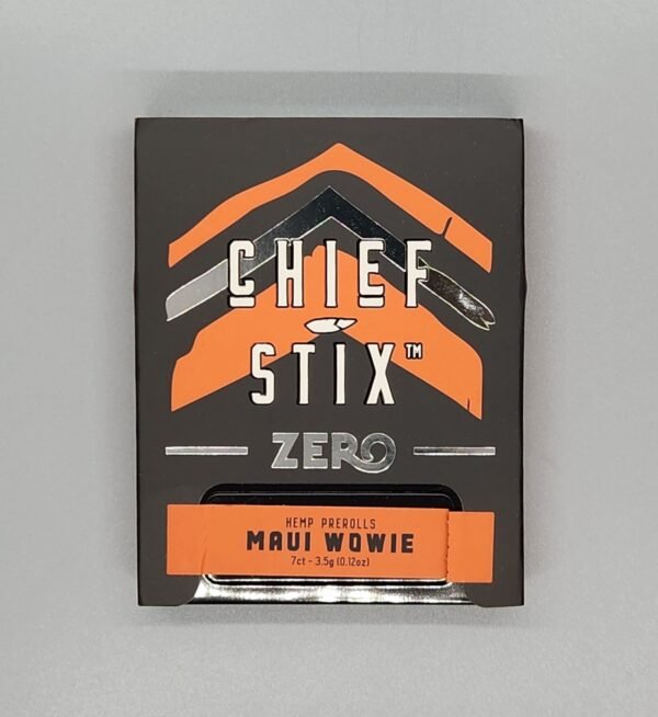 Chief Stix Zero 7ct 3.5g Pre rolls Maui Wowie