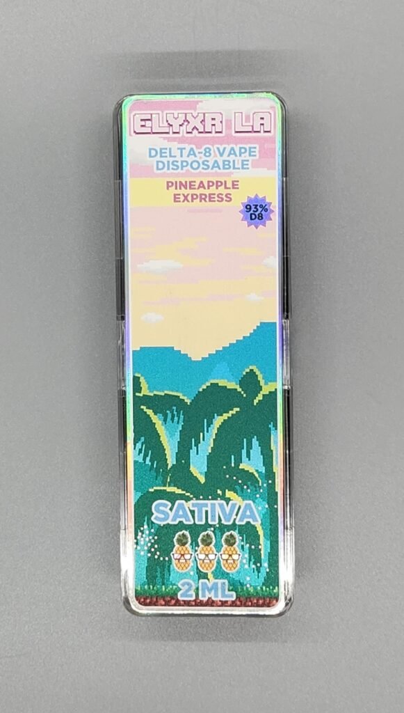 Elyxr LA Delta 8 2g Disposable Vape Pineapple Express Sativa